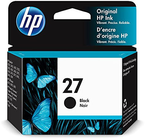 HP Hewlett Packard C8727A Tintenpatrone für Tintenstrahldrucker, Faxdrucker, Kopierer, Schwarz