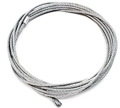 Wiltec Ersatzteil für Plattenheber schwarz - Stahlseil - Ersatz Seil für Paneelheber Höhe 140-350 cm, max. Breite 2,90 m, Trockenbau Montagehilfe 1-Mann-Bedienung