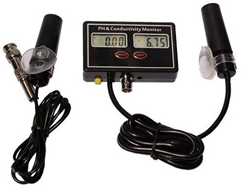 2-IN-1 Multimeter Messgerät Tester Prüfer (PH & EC) Leitwert Leitfähigkeit Gartenbau Landwirtschaft Hydrokultur TDS P31