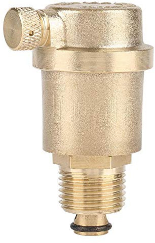 Automatic Air Vent Valve Brass DN15 G1/2 Inch for Solar Water Heater System, Auto Air Release Valve for Heating and Boiler Plumbing Pipe Fittings