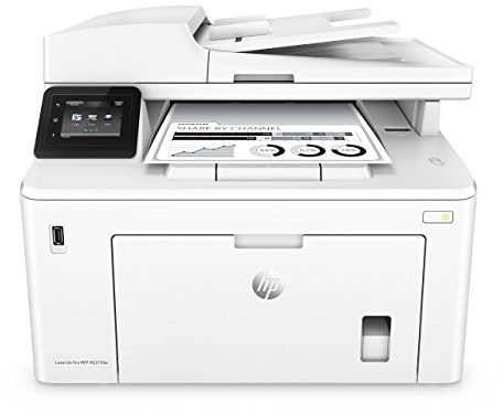 HP Laserjet Pro M227fdw All-in-One Wireless Laser Jet Printer, Mobile, USB WIFI Direct Print, Copy, Scan, fax Multi-functional Black/White (G3Q75A) - (Renewed)