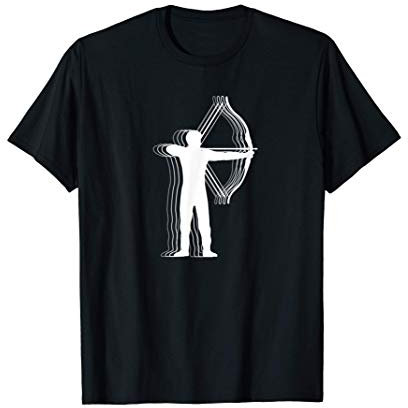 Bogenschießen Bogensport Bogenschütze Geschenk T-Shirt