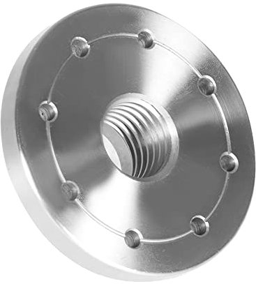 marddpair 3 Inch Lathe Faceplate Steel Wood Lathe Face Plate for 1Inch x 8 Tpi Spindle without Screwchuck