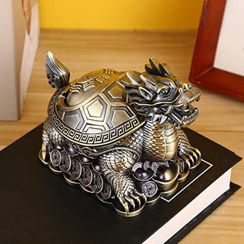 Cutfouwe Arbeitsplatte Müll Can-Materials: Metall, mit Deckung zum Deodorieren von Shui-Statuen-Farben/langlebig/einfach zu reinigen- 17x10x12.5 cm,A