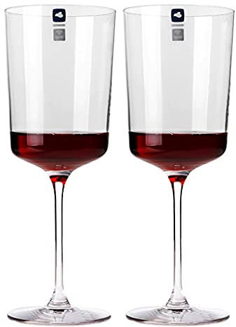 GRFIT Flute da Champagne Flûte À Champagne en Verre Cristal sans Plomb, Flûte en Verre À Cristal sans Plomb, Verre À Vin Rouge 600ml * 2, Cadeau Spécial for Noël Et Anniversaire Verres à Champagne