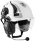 GREEN DEVIL Casco de seguridad X-Armor con protección auditiva activa y visera transparente, casco de seguridad ABS EN 397, casco industrial EN352, compatible con SNR 32dB con Bluetooth (blanco)