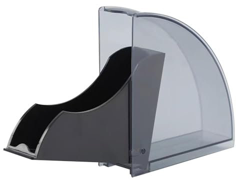 gifyym Kaffeefilterhalter, Kaffeefilter-Papierhalter, Aufbewahrungsregal mit staubdichten Abdeckungen, Kaffeefilter-Papierbox, Kaffeefilter für Café und Theke (Grau)