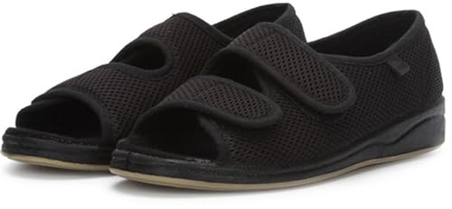 Offene Orthopädische Schuhe Damen Herren Verstellbare Breite Sandalen Verbandschuhe Ödeme Reha-Schuhe Weit Diabetiker Sandalen Chirurgie Schuhe Memory Foam Sandalen