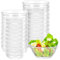 ZOFUN 20 cuencos para salsas de 6 cm de diámetro, cuencos de cristal para postres, vasos de postre de 30 ml, cuencos para aperitivos, cuencos de cristal templado, cuencos para postres, tapas y
