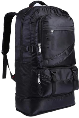 Frilla 60L Militär Taktische Rucksack, Große Kapazität Armee Assault Pack Bag Rucksack für Wandern Jagd, Trekking und Camping und andere Outdoor Aktivitäten