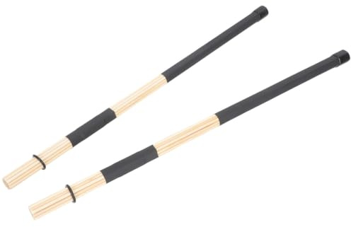 VICASKY Drumsticks Holz und Angenehmem Griff mit Glatter Oberfläche Robustes Schlaginstrument Zubehör für Professionelle Bühnenperformance