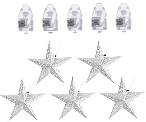 Warmhm Hängende Dekoration Lichtanhänger Party-deko-accessoires Originelles Hängelicht Aus Papier Weihnachtsdekoration Für Freunde Und Familie