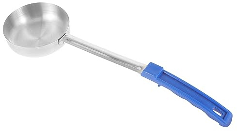 Gatuida 8ounce Pizza Sauce Serving Scoop Portion Ladle Stainless Steel Spoon for Portion Control Serving Sauce in Kitchen