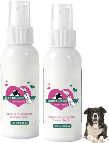 Deodorante Naturale per L'alito dei Gatti,2pcsIgienizzante Bocca per Cani Elimina L'alito Cattivo,Spray Rinfrescante Alito Cattivo Gatto,Igienizzante per Gengive e Denti Senza Spazzolamento,100ml