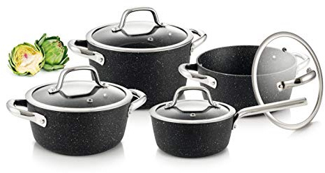 Tescoma Topfset PRESIDENT Stone, 8-teilig