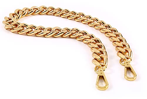Xiazw Stabil Metall Taschenkette Geldbörsen Riemen Kette Schultergurt Taschengurt Ersatz für Handtaschen 65 cm