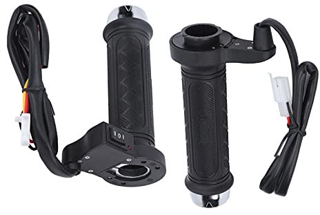 BOROCO Motorrad-Heizgriff, 2 Stück, 12 V, Elektrisch, Beheizte Griffe, 3-Stufen-Einstellung, Winter-Händewärmer Für Motorrad-Lenker Mit 7/8 Zoll