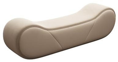 Xumh2024-3 Sitzbank Polsterbank Schlafzimmer-Samt-Betthocker, Schuhwechselhocker, Ottomane, einfache Garderobenbank, Sofahocker Sitzhocker Schlafzimmer(Beige,180 * 50 * 50cm)