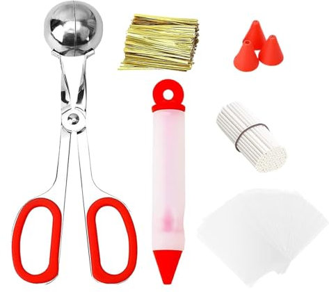 Cake Pop Maker Kit | Reusable Lollipop Maker | Cake Pop Decorating Set | Wedding Cake Pop Kit | Cake Pop Maker For Parties Versatile For Any Celebration Stainless Steel For Wedding, Birthday, Parties