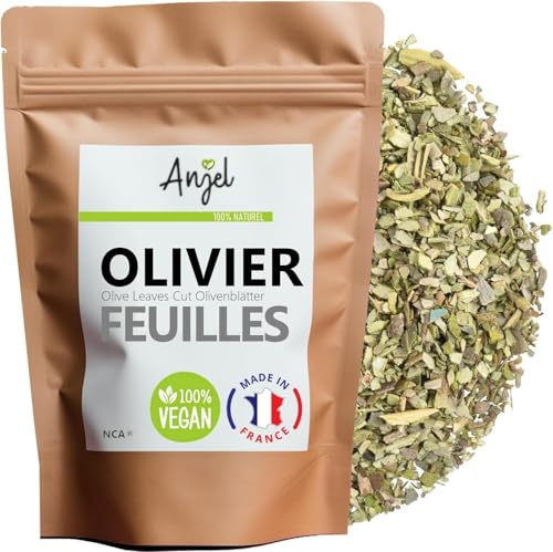 Olivier Feuilles Coupées - Feuilles d'Olivier Infusion Tisane 100% Naturel - NCA (50)