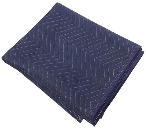 HOUDERCO Coperta da Trasloco Professionale Antiscivolo Alta Densità 72x40 Cm per Imballaggio Mobili Resistente All’allungamento e Usura, Multiuso per Trasporto e Protezione Durante