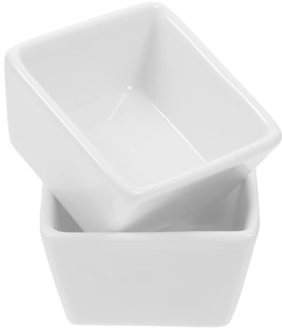 CALLARON Azucarero y Lechera de Cerámica Cuadrada Pequeña, Recipiente para Dulces y Condimentos, Resistente a Altas Temperaturas, Adecuado para Hogar, Cafeterías y Picnics, Suministros