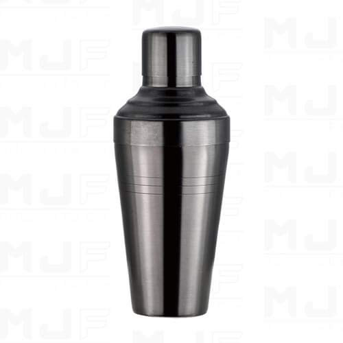 MJFLAIR Japan YUKIWA Baron A Size 510 ml Cocktail bar Shaker-Satin finitura sottile nero