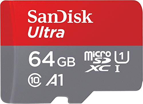 SanDisk Ultra 64GB microSDXC UHS-I Card for Chromebook with SD Adapter and up to 120MB/s transfer speed