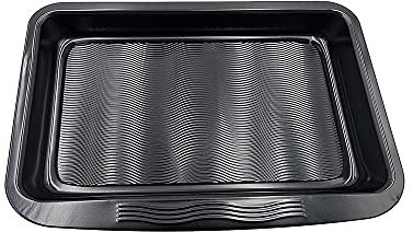 Non-Stick Roasting Tray- Roast or Bake Healthy Meat Chicken Fish Veggies or Chips- Non-Stick Swiss Technology – Wave Design