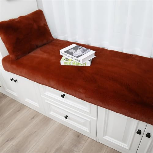 ZWPILY Hochflor Teppich, Einfarbig, Flauschiger Langflor Teppich, Shaggy Flokati, Rechteckig, Pflegeleicht, Wohnzimmerteppich - Fellteppich - Modern Kunstfell Carpet für Schlafzimmer,Braun,200x300 cm