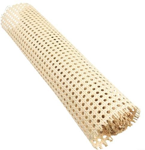 Homefurnishmall Rollo de material de lata, rollo de malla de ratán Material de caña de ratán natural Canasta de rollo de correas para sillas (D), 11UW6G0B69E0PK8LY83INO2QMZ5GE