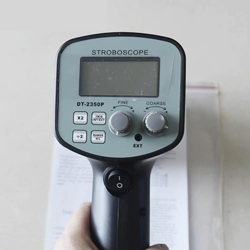 Tacómetro digital de estroboscopio portátil DT-2350pc Medir Aparato de flash de flash de velocidad de velocidad de velocidad rotativa 50-20000 Fpm for el equipo de detección y mantenimiento de fallas