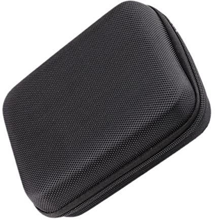 Veemoon Cable Storage Bag Eva Portable Cord Organizer Black with Oxford Cloth for Electronics and Travel Prevents Cable Fray