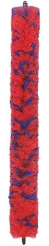 Red Saxophones Bend Neck Cleaning Brush Soft Clarinet Cleaner Microfiber Care Tool Woodwinds Neck Saver Clean Brushes for Tenor Bass Saxophones Saxophone Cleaning and Care Woodwind Accessories