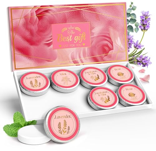 Adventskalender Füllung 2026, Aromatherapie Badebomben Geschenke für Frauen | 8 Stück Shower Steamers, Kleine Weihnachtsgeschenke für Frauen,Wichtelgeschenk Freundin Mama