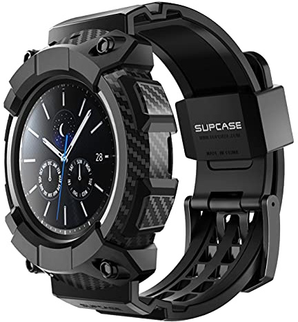 SUPCASE for Samsung Galaxy Watch 3 Case 45mm (2020) with Strap Band