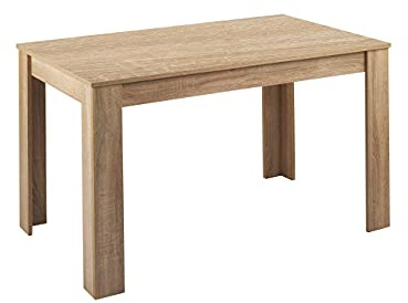 byLIVING Esstisch Nepal, Küchentisch in Eiche-Optik, 140 x 80, H 75 cm | Großer Tisch