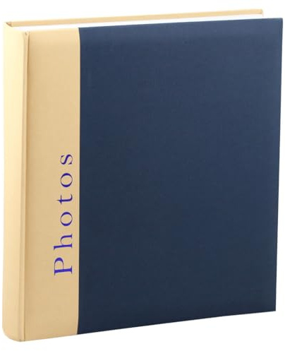 Ideal Chapter Fotoalbum in 30x30 cm 100 Seiten Foto Album Buchalbum Jumbo: Farbe: Blau