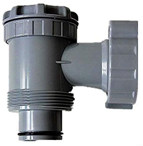 On/Off Plunger Valve Replacement, Plunger Valve Pool Parts and Accessories, Inlet & Outlet Water Replacement Parts Kit for Above Ground Swimming Pool