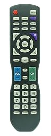 HCDZ Replacement Remote Control for Summit LE3237 LE4037 LE5037 LE5037S TV