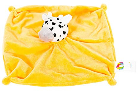Le Petit Garçon DouDou 129A Baby Kuh Tier, orange, Einheitsgröße
