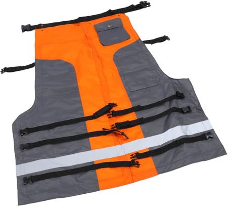 Leapiture Kettensägen-Schutzhose, Arbeitssicherheits-Kettensägenhose, Kettensägen-Sicherheitsausrüstung, Haltbarkeit, elastischer Wald für Neue Kettensägenbenutzer