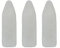 Stolmet Luxury Ironing Board Cover Silver 130x46 cm (51.18 x 18.11) Thick Foam Back Heat Reflective Surface Adjustable Large Cover (3)