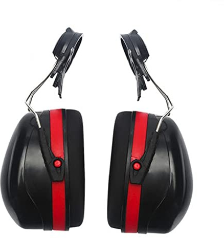1 Paar Ohrenschützer, Am Helm Montiert, Schutzhelm Gehörschutz NRR 23 DB Gehörschutz, Geräuschunterdrückende Ohrenschützer Zum Schlafen, in der Fabrik, auf der Baustelle