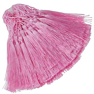 Anneome 100stücke Quastenanhänger Fächeranhänger Und Lesezeichenquasten Für Diy Accessoires Basteln Und Dekoration