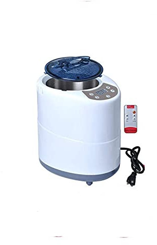 Generador de vapor para sauna, Generador de vapor 2000W Capacidad de actualización 4L Pote de vapor for sauna Barriles de madera Vapor de agua grande Para ducha en casa