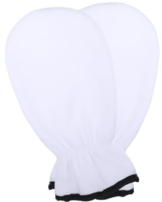 HAMPPLIES Guantes Exfoliantes Para Manos Aceite Esencial Guantes De Spa Para Belleza Cuidado Manos Casa