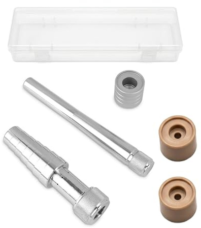 Ring Stretcher Tool with Expander & Measurement Tool,Silver | Jeweler's Ring Enlarger Mandrel for Wedding Ring Sizing,Repair,and Straightening Bent Rings-Professional Jewelry Sizing Tools