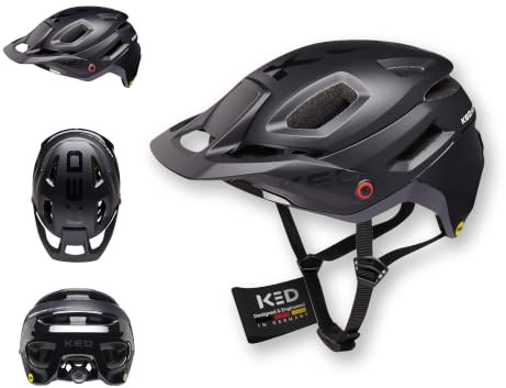 Pector ME-1 MTB & E-MTB Helm, NTA 8776, MIPS, BOA Fit System, FIDLOCK, 14 Belüftungsöffnungen, 350g, verstellbares Visier Damen Herren