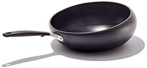 OXO CC002665-001 Good Grips 12'' Wok, Aluminum, Black